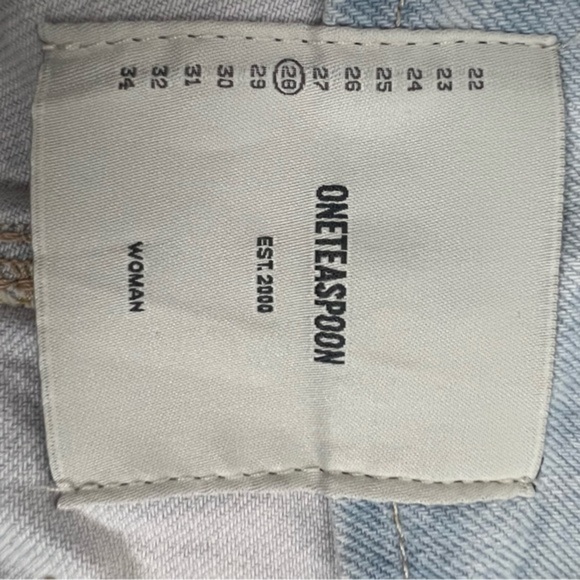 ONE TEASPOON NWOT Pioneer High Waist Straight Leg Jeans - Picture 15 of 16